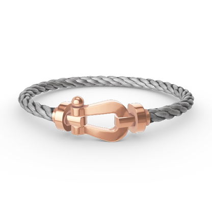 [Eterna Jewels]FORCE GROSSES HUFEISEN OHNE DIAMANT ARMBAND ROSÉGOLD