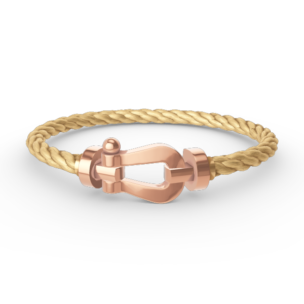 [Eterna Jewels]FORCE GROSSES HUFEISEN OHNE DIAMANT ARMBAND ROSÉGOLD