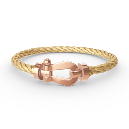 [Eterna Jewels]FORCE GROSSES HUFEISEN OHNE DIAMANT ARMBAND ROSÉGOLD