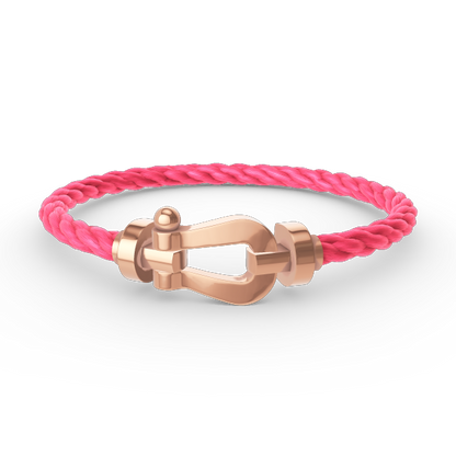 [Eterna Jewels]FORCE GROSSES HUFEISEN OHNE DIAMANT ARMBAND ROSÉGOLD