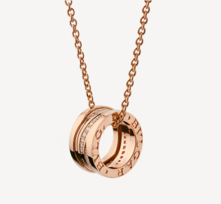 [Eterna Jewels] ZERO 1 HALSKEPPMIT ROSÉGOLD UND DIAMANTEN