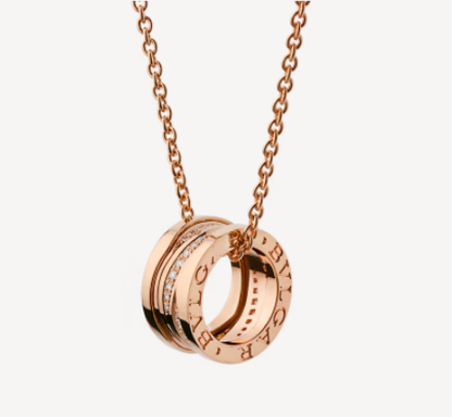 [Eterna Jewels] ZERO 1 HALSKEPPMIT ROSÉGOLD UND DIAMANTEN