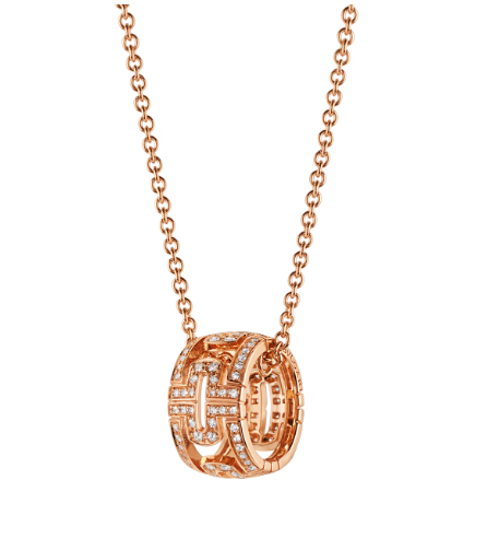 [Eterna Jewels] PARENTESI HALSKETTE ROSÉGOLD DIAMANT