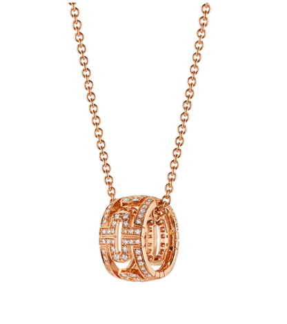 [Eterna Jewels] PARENTESI HALSKETTE ROSÉGOLD DIAMANT