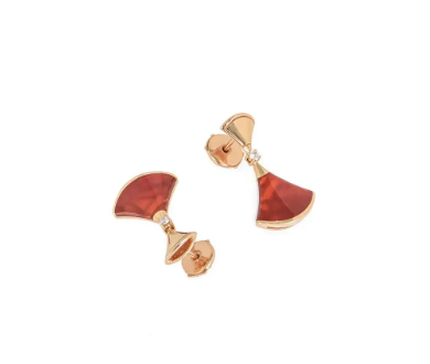 [Eterna Jewels]DREAM Karneol ROSÉGOLD-OHRRINGE