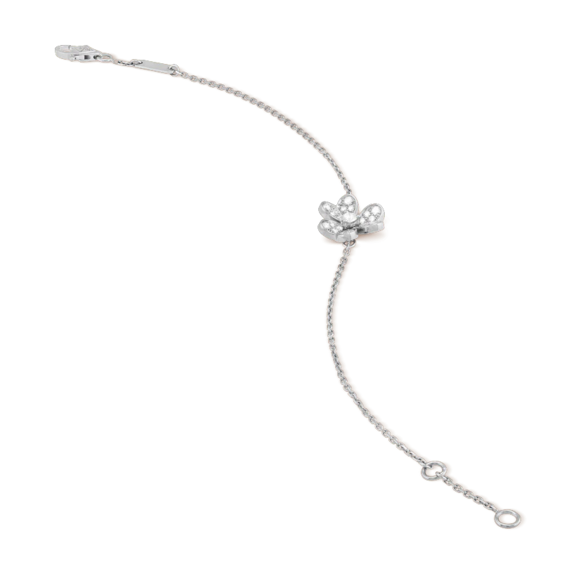 [Eterna Jewels]FRIVOLE SILBER BLUMEN DIAMANTEN ARMBAND