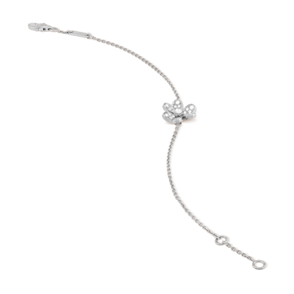 [Eterna Jewels]FRIVOLE SILBER BLUMEN DIAMANTEN ARMBAND