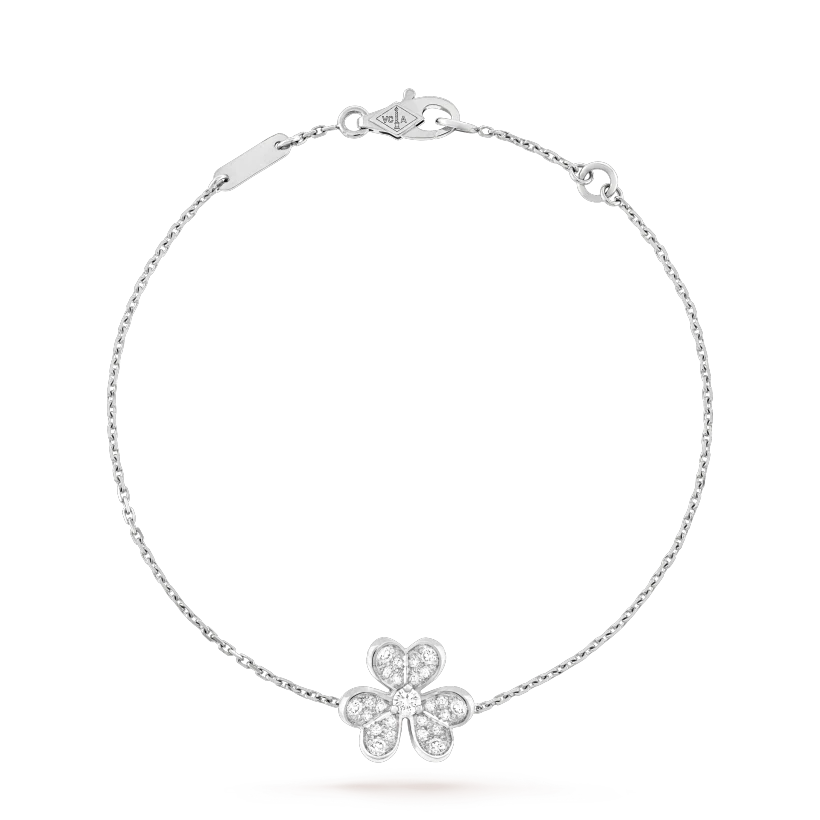 [Eterna Jewels]FRIVOLE SILBER BLUMEN DIAMANTEN ARMBAND