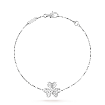 [Eterna Jewels]FRIVOLE SILBER BLUMEN DIAMANTEN ARMBAND
