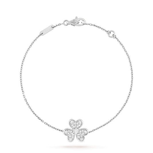 [Eterna Jewels]FRIVOLE SILBER BLUMEN DIAMANTEN ARMBAND