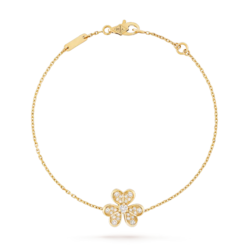 [Eterna Jewels]FRIVOLE GOLD BLUMEN-DIAMANTENARMBAND