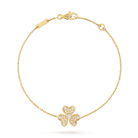 [Eterna Jewels]FRIVOLE GOLD BLUMEN-DIAMANTENARMBAND