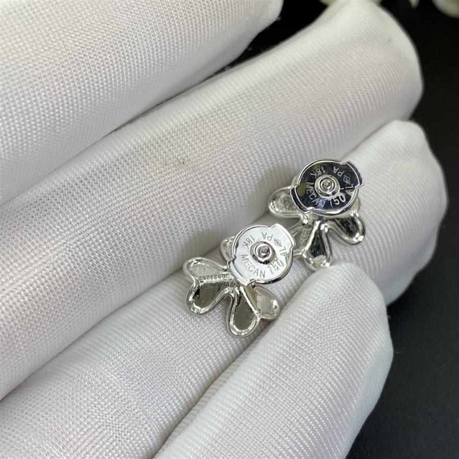 [Eterna Jewels]フリヴォールミニシルバーフラワーイヤリング