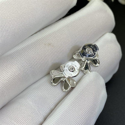 [Eterna Jewels]フリヴォールミニシルバーフラワーイヤリング