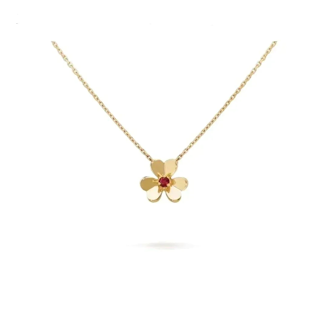 [Eterna Jewels]FRIVOLE GOLD BLUMENHALSKETTE