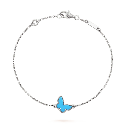 [Eterna Juwelen]SCHMETTERLING TÜRKIS SCHMETTERLING ARMBAND SILBER