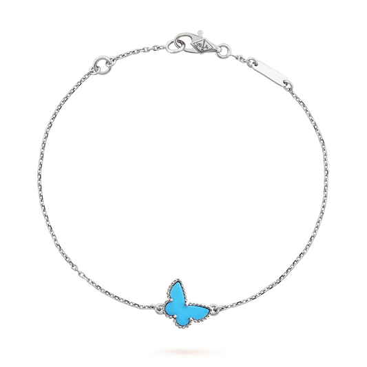 [Eterna Juwelen]SCHMETTERLING TÜRKIS SCHMETTERLING ARMBAND SILBER