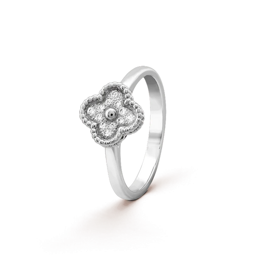 [Eterna Jewels]KLEEBLLATT-DIAMANTENRING