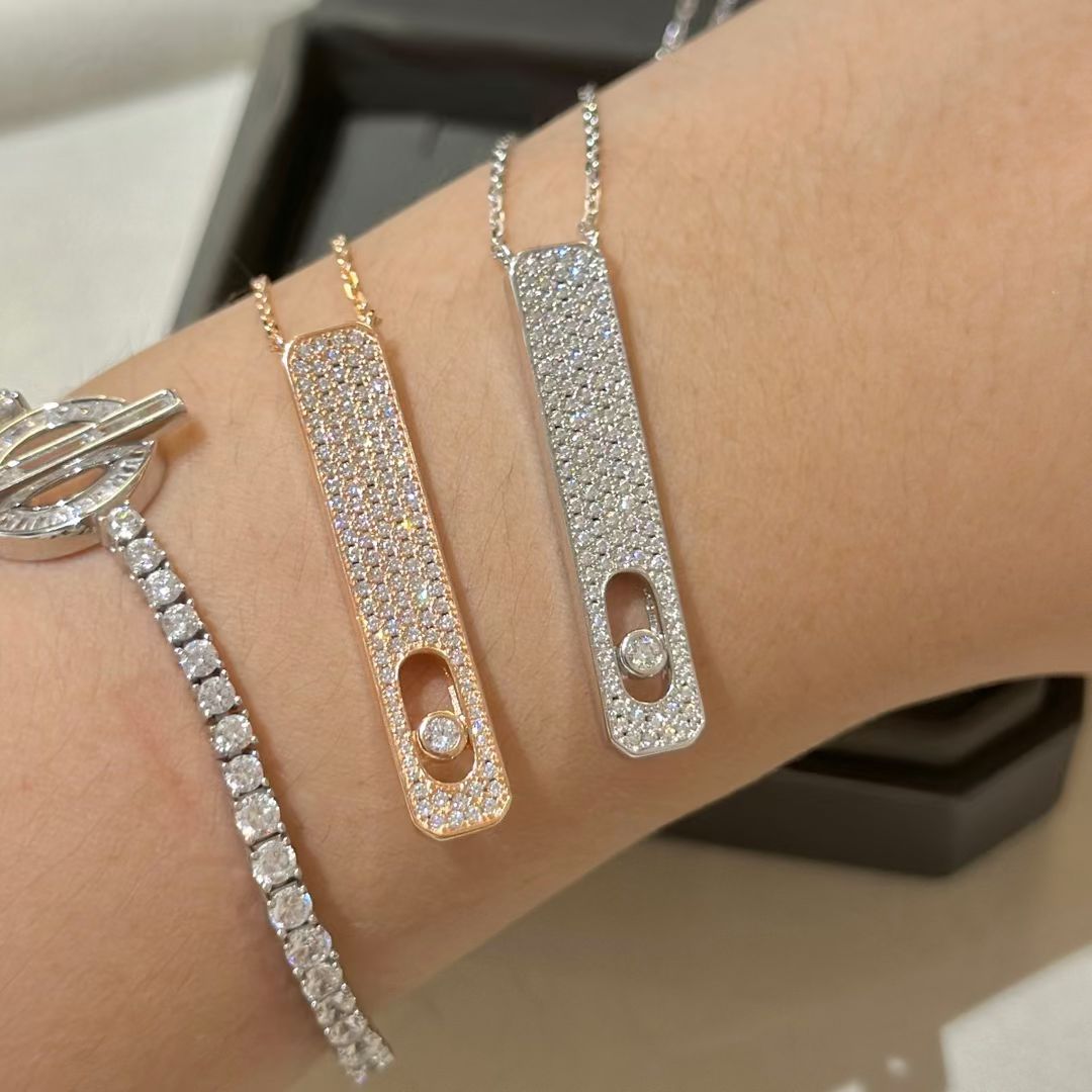 [Eterna Jewels]MEIN ERSTES DIAMANTPAVÉ-HALSKETTE