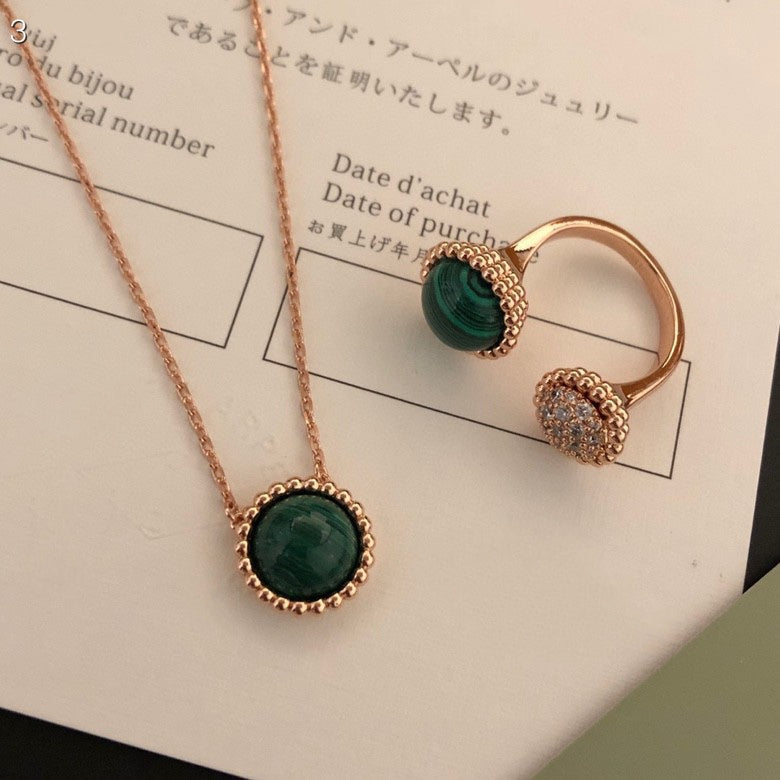 [Eterna Jewels]PERLEE COULEURS DIAMOND ROSE GOLD ZWISCHEN DEM FINGER RING