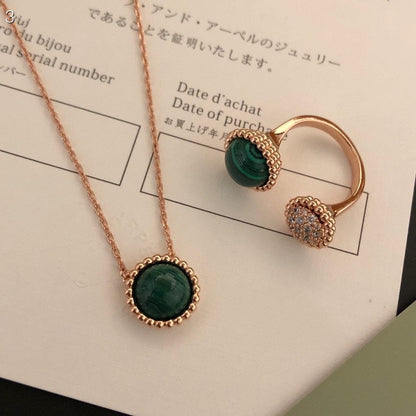 [Eterna Jewels]PERLEE COULEURS DIAMOND ROSE GOLD ZWISCHEN DEM FINGER RING