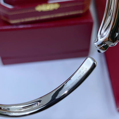 [Eterna Jewels]PANTHER SILBER OFFENER ARMBAND