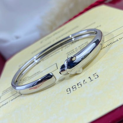 [Eterna Jewels]PANTHER SILBER OFFENER ARMBAND