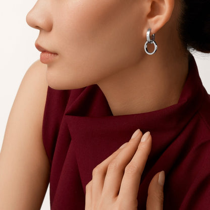 [Eterna Jewels]LOVE 3.3MM DANGLE EARRINGS