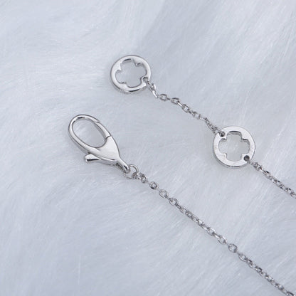 [Eterna Jewels]FIOREVER KETTE MIT DIAMANTENMITTE