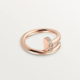 [Eterna Jewels]JUSTE RING 2.65MM ROSÉGOLD DIAMANT